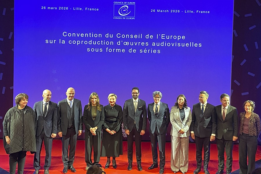Signature of the New Council of Europe Convention on The Co-Production of Audiovisual Works at Series Mania